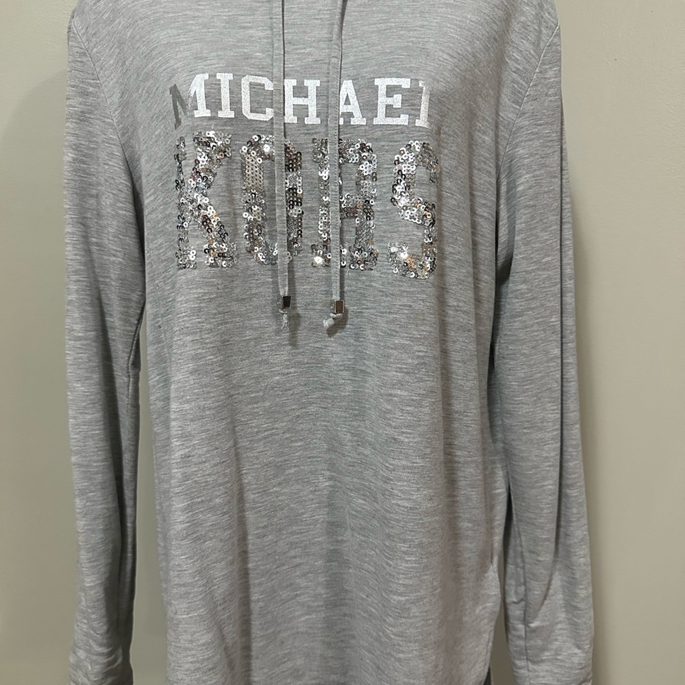 Michael Kors Light Gray Hoodie